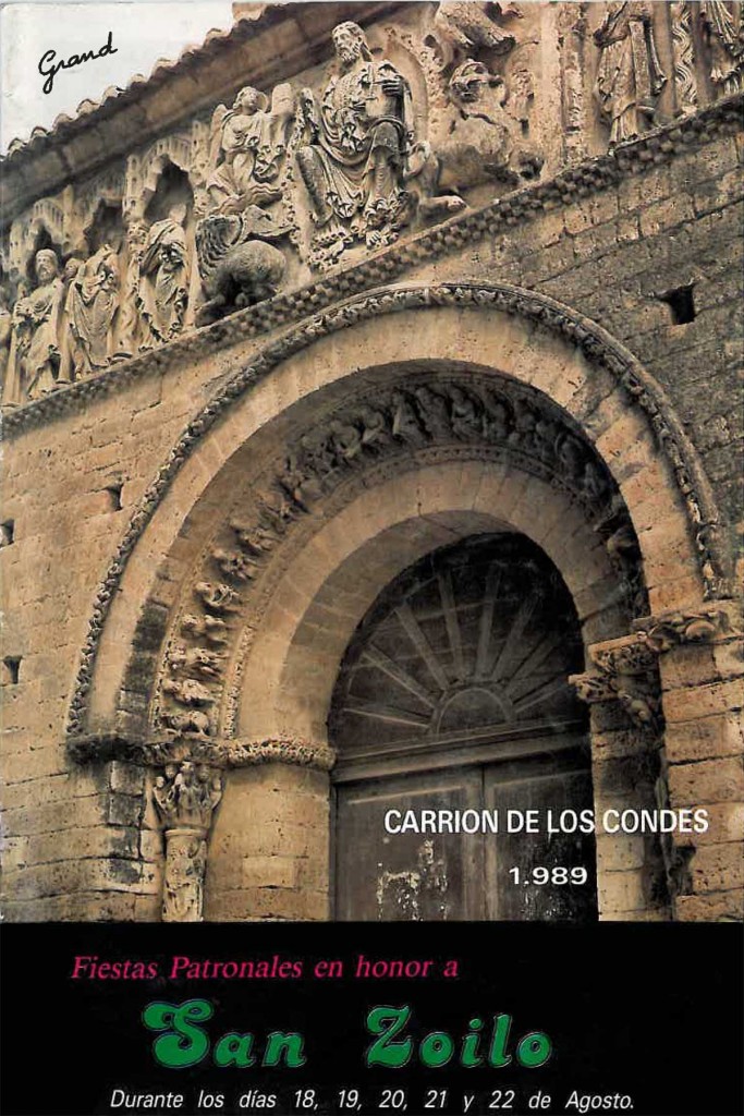 Fiestas patronales de San Zoilo y Nuestra Señora de Belén 1989 Carrión de los Condes